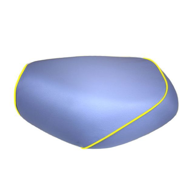 グロンドマン ジョグ（3KJ） 国産シートカバー ライトブルー ジョグ タイプ 張替 仕様 黄パイピング GH23YC340P100