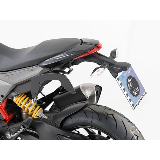 ヘプコ＆ベッカー サイドソフトケースホルダー（キャリア）「C-Bow」（ブラック） Hypermotard 821/SP Hypermotard 939/SP 630-7526-0001