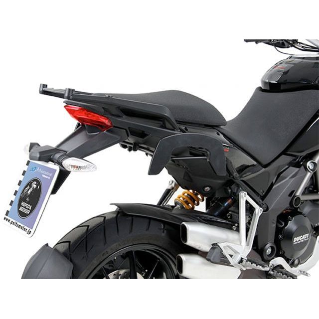 ヘプコ＆ベッカー サイドソフトケースホルダー（キャリア）「C-Bow」（ブラック） Multistrada 1200/S 630-727-0001