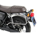 ヘプコ&ベッカー サイドケースホルダー ボンネビルT120 Bonneville T 100/black Bonneville T 120 カラー クローム 653-7544-0002