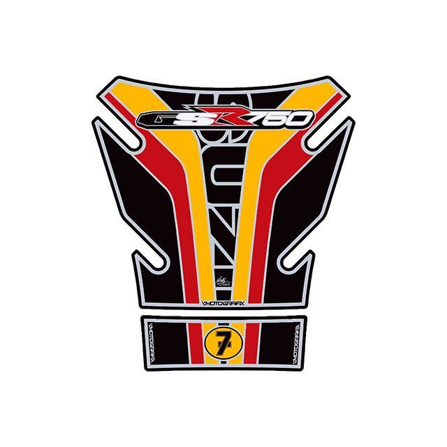 SUZUKI - モトグラフィックス タンクパッド スズキ GSR750 タイプ TS027HSK MT-TS027HSK