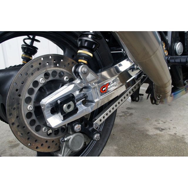 ストライカー G-STRIKER スイングアーム XJR1200 表面仕上げ バフ仕上 アジャスター部 ハードアルマイト SS-SA19SL-HA(2.0)