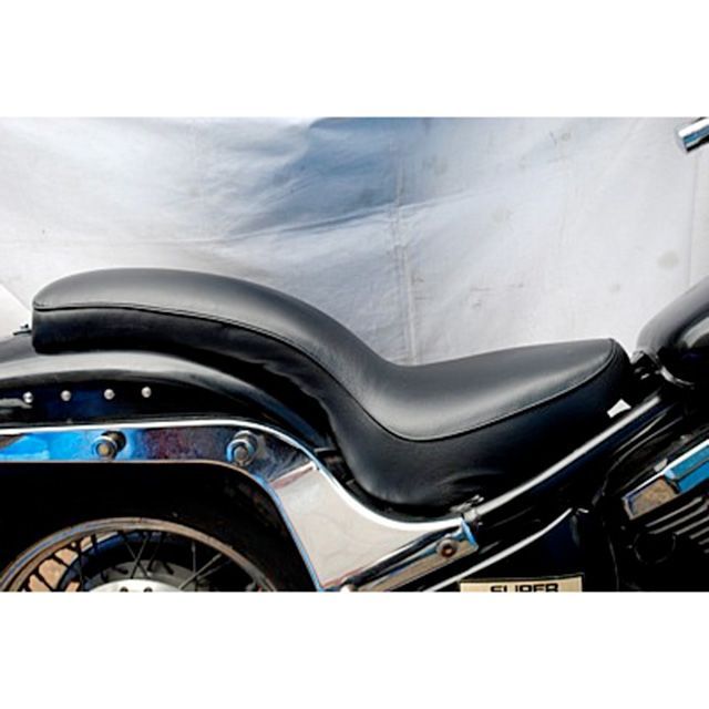 K&W スムースコブラシート カラー：黒 P18090 部品屋K&W シート関連パーツ バイク バルカン400