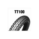 ダンロップ TT100 3.60H19 4PR TL フロント/リア共通 汎用 126141