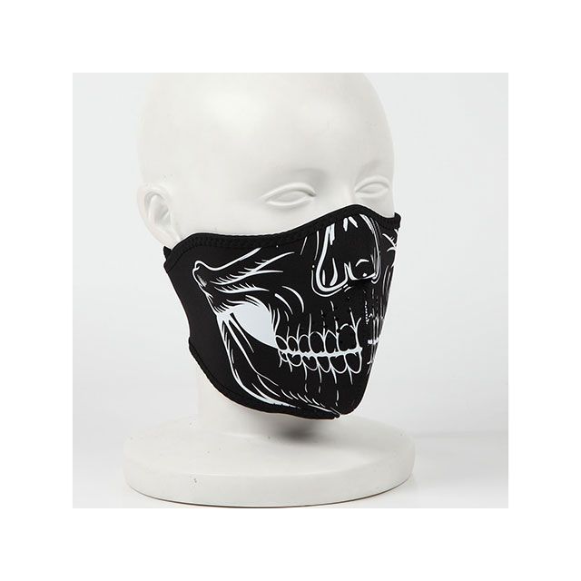 RIDEZ NEO FACEMASK タイプ：X/SKULL（ホワイト） RFM02 ライズ その他アパレル バイク