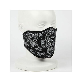 正規品／RIDEZ NEO FACEMASK タイプ：PAISLEY（ホワイト） RFM08 ライズ その他アパレル バイク