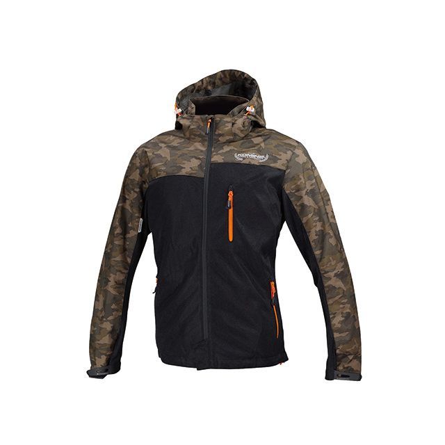 コミネ JK-114 プロテクトメッシュパーカ-テン カラー カモ/ブラック サイズ M ・07-114