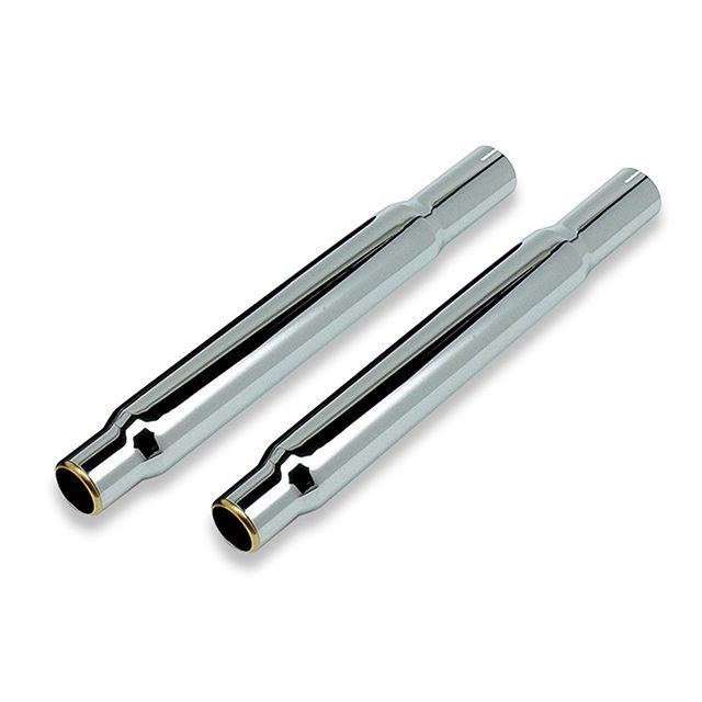 Mufflers - モーターステージ テーパード/2014〜XL 仕様 クロームメッキ仕上げ 2013110TD