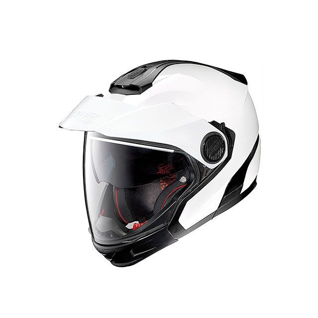 NOLAN N405GT カラー：メタルホワイト/5 サイズ：XL/61-62cm 95885 ノーラン システムヘルメット（フリップアップ） バイク