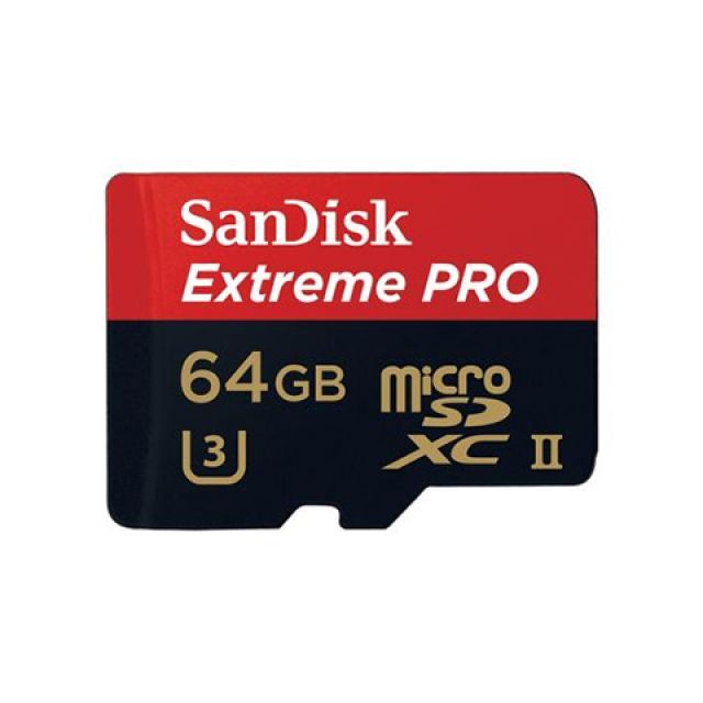 サンディスク エクストリームプロ microSDXC UHS-II カード 64GB SDSQXPJ-064G3