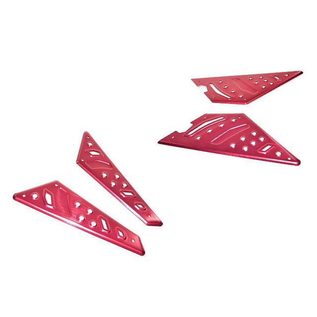 コーソー フロアボードセット（レッド） BW’S 125 2型 BW’S R KS-FBBWR-SET-RD