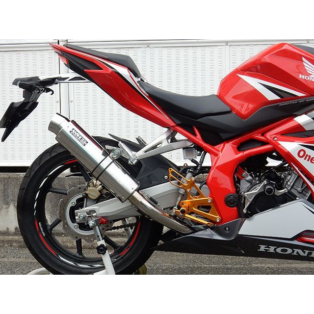 WR’S JMCA フルエキゾースト（ラウンドタイプ） 仕様：ステンレス/ステンレス LA1230JM ダブルアールズ マフラー本体 バイク CBR250RR