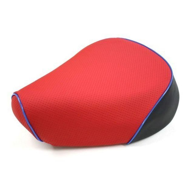 グロンドマン ディオフィット グロンドマン国産シートカバー 張替（エンボスレッド） ディオフィット 仕様 青パイピング GH21HC270P50