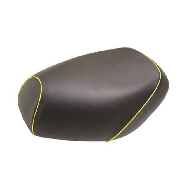 グロンドマン CB400SS NC41 グロンドマン国産シートカバー 張替（黒） CB400SS 仕様 黄パイピング GH199HC10P100