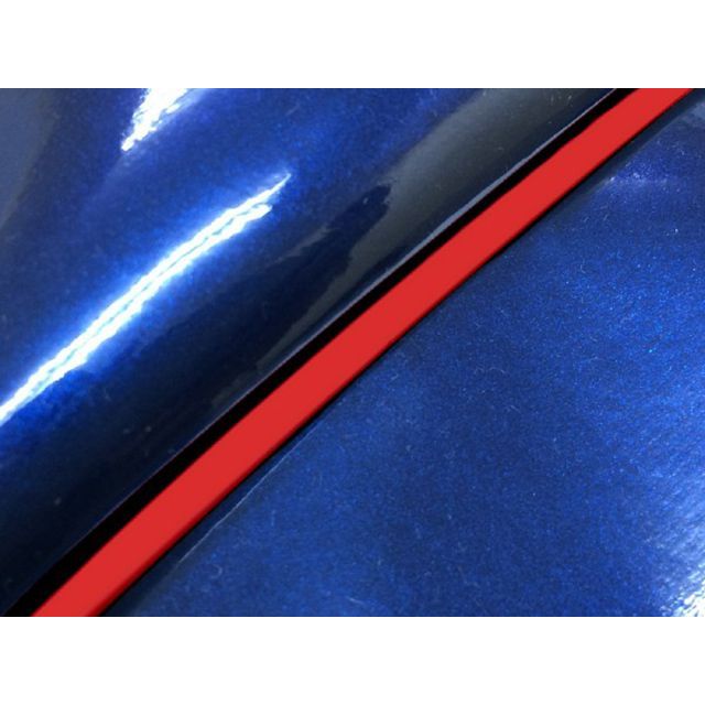 グロンドマン リード50 初期型 グロンドマン国産シートカバー 張替（エナメルメタリックブルー） リード50 仕様 赤パイピング GH65HC570P40