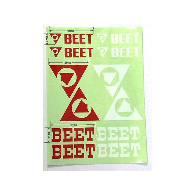 BEET ステッカーシート（A4サイズ） 0