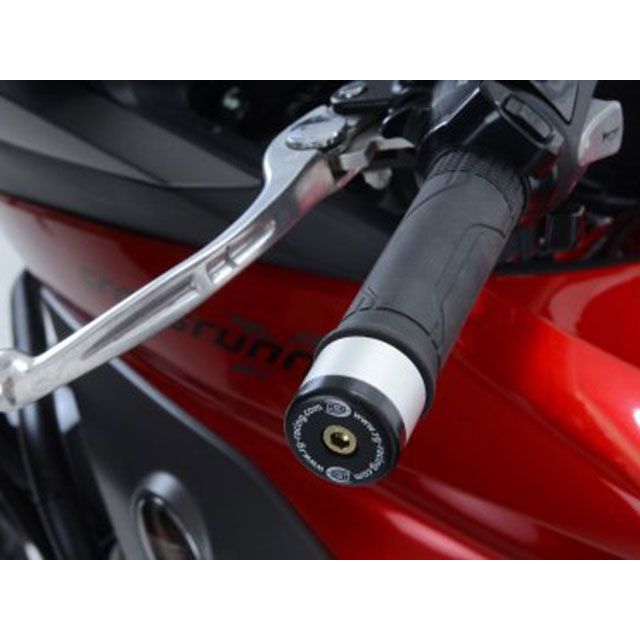 アールアンドジー バーエンドスライダー（ブラック） VFR800X CrossRunner RG-BE0096BK