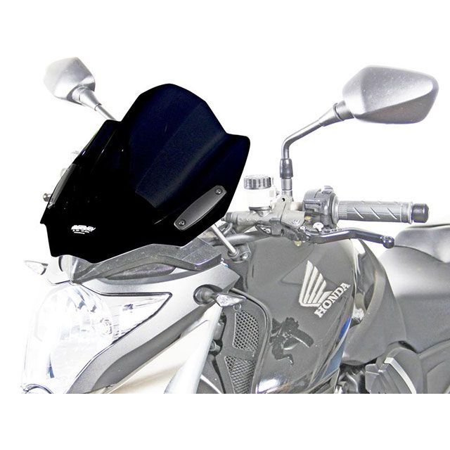 ●メーカー名：エムアールエー / MRA●商品名：スクリーン ツーリング（ブラック）●メーカー品番：MT107K●JANコード：4548916399949商品の保証は、メーカー保証書の内容に準じます。カラーブラック材質アクリルサイズ幅350mm×長さ320mm 厚み：3mm仕様■穴加工：不要 ■グラデーション無し ■スクリーンモール、専用マウンティングキット付属備考MRAスクリーンツーリングは、オリジナルの形状を基にエンド部分を5〜7cm高くすることで、優れた防風効果を実現。快適な高速巡航を可能とします。高速道路を使ってのロングツーリング等に最適な形状です。※掲載画像はイメージです。実際の商品とは色味や仕様が異なる場合がございます。メーカー車種年式型式・フレームNo.その他ホンダCB1000R2009-2017※商品掲載時の適合情報です。年式が新しい車両については、必ずメーカーサイトにて適合をご確認ください。
