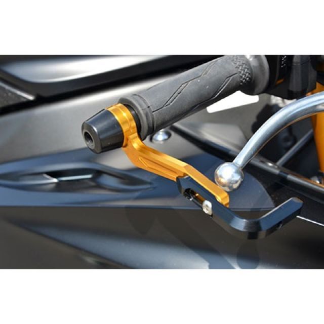 アグラス レバーガード YZF-R6 ガードエンドカラー レッド ガードステー ゴールド ジュラコン（R） ブ..