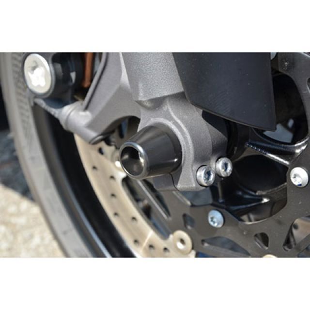 【正規品】アグラス フロントアクスルプロテクター コーンタイプ YZF-R6 仕様 アルミ カラー シルバー 343-278-A0S
