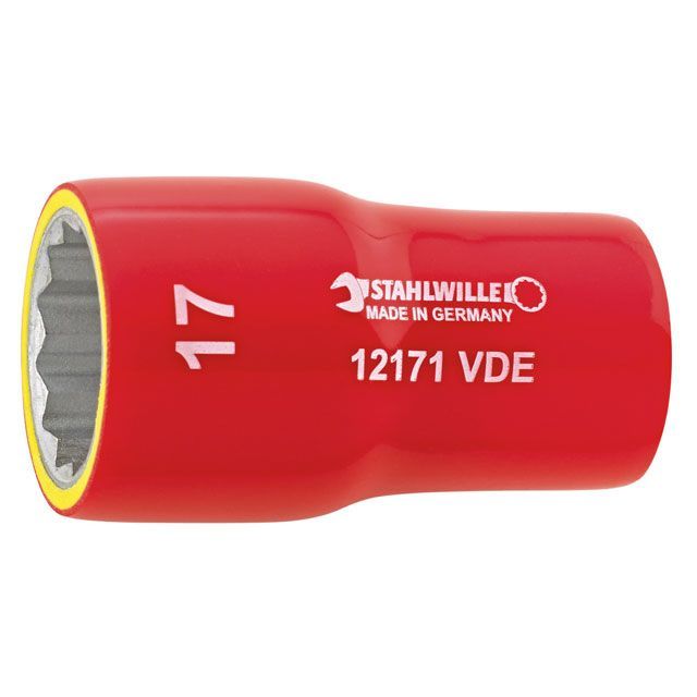 Tool Kits - スタビレー 12171VDE-16（3/8SQ）絶縁ソケット（02380016） ・12171VDE-16