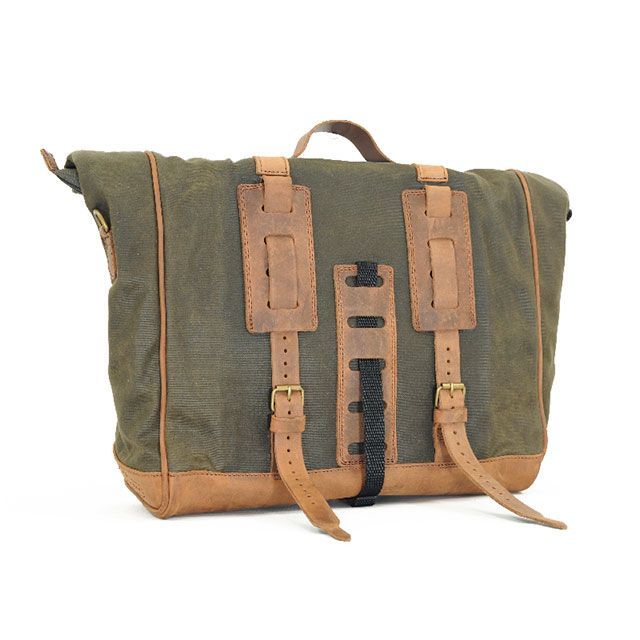 ロングライド ヘリテージ サドルバッグ・ロールトップ 18L（カーキ） 汎用 CUS137WKHA