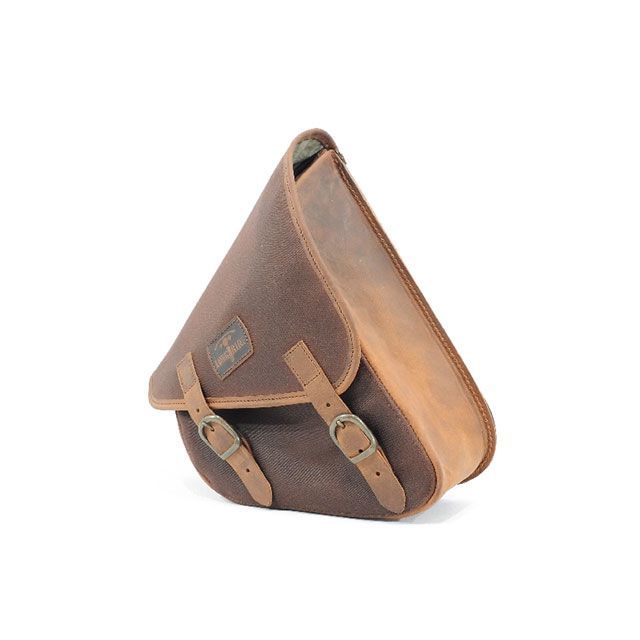 ロングライド スイングアームバッグ ワックスコットン SPORTSTER（ブラウン） スポーツスターXL CUS274WBRO(2)