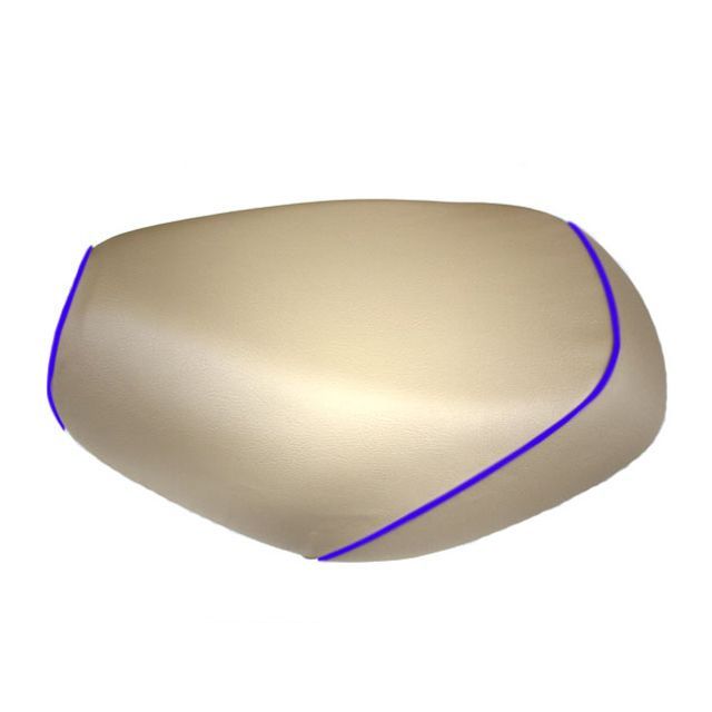 グロンドマン ジョルノクレア（AF54） 国産シートカバー ベージュ ジョルノクレア タイプ 被せ 仕様 青パイピング GR54HC330P50