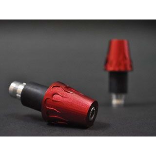 ●メーカー名：アルキャンハンズ / ALCANhands●商品名：Fire●カラー レッド・カラー：メッキはこちら・カラー：ブルーはこちら・カラー：シルバーはこちら・カラー：ブラックはこちら●メーカー品番：F70006C●JANコード：4571185818514商品の保証は、メーカー保証書の内容に準じます。仕様本体メッキ仕上／六角ボルト仕様／ハンドポリッシャー加工／仕様カラー：内径14mm-15mm（カラー小）／内径15mm-17mm（カラー小＋ラバー）／内径17mm-18.5mm（カラー小＋カラー大）／内径18.6mm-19mm（カラー小＋カラー大＋ラバー）内容φ22.2mm用バーエンド×2、六角レンチ付属特徴■アルミアルマイト仕上げ。■あらゆる材質のハンドル内径に対応した多重構造設計。■取付けの際に必要な六角レンチを付属。備考炎のデザインがかつて無いほど、ハンドルを際立たせる。今までに無かった躍動感溢れるハンドルエンドで、キメル！※掲載画像はイメージです。実際の商品とは色味や仕様が異なる場合がございます。メーカー車種年式型式・フレームNo.その他汎用※商品掲載時の適合情報です。年式が新しい車両については、必ずメーカーサイトにて適合をご確認ください。