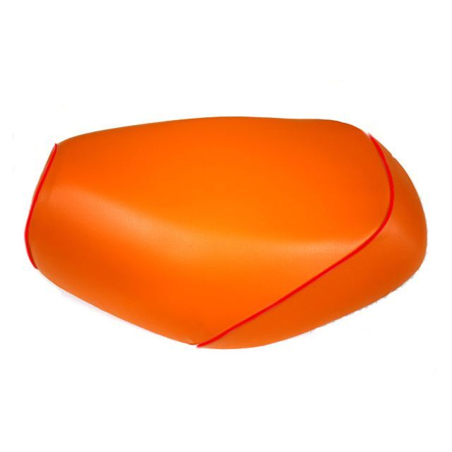 【正規品】グロンドマン スーパーディオ/ZX/SR（AF27/28） 国産シートカバー オレンジ スーパーディオ/ZX/SR タイプ 張替 仕様 赤パイピング GH16HC140P40