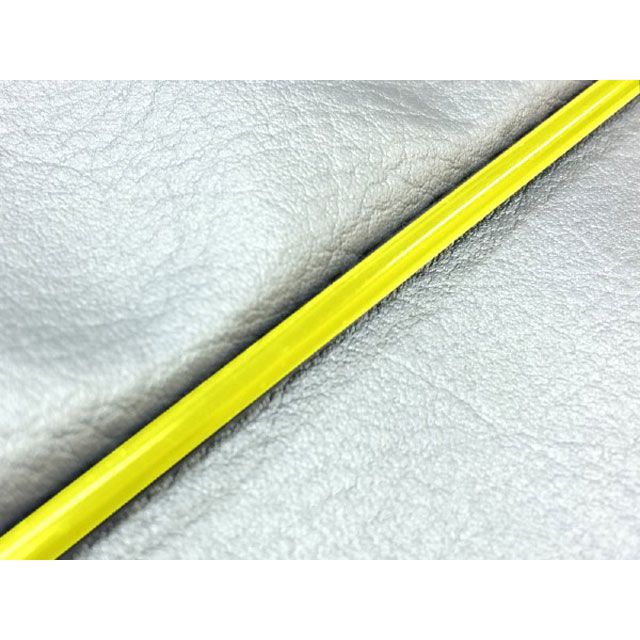 グロンドマン スーパーディオ/ZX/SR（AF27/28） 国産シートカバー シルバー スーパーディオ/ZX/SR タイプ 張替 仕様 黄パイピング GH16HC540P100