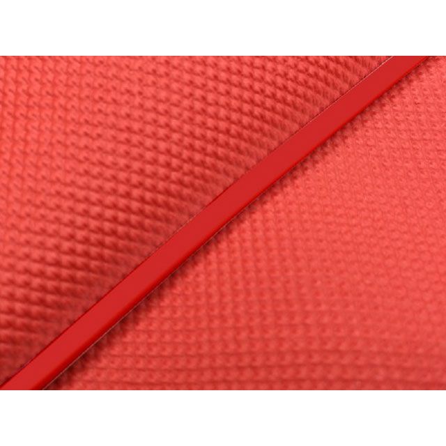 グロンドマン スーパーディオ/ZX/SR（AF27/28） 国産シートカバー スベラーヌレッド スーパーディオ/ZX/SR タイプ 被せ 仕様 赤パイピング GR16HC440P40