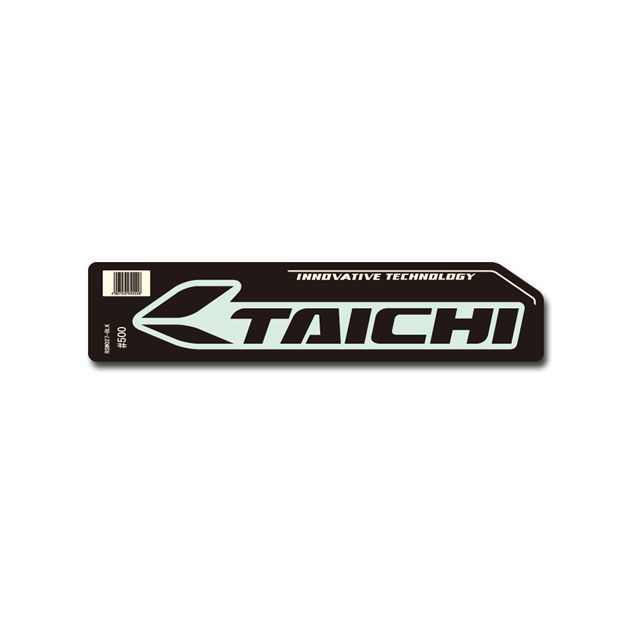 RSタイチ RSW027 TAICHI ロゴステッカー（L） ブラック RSW0279900L