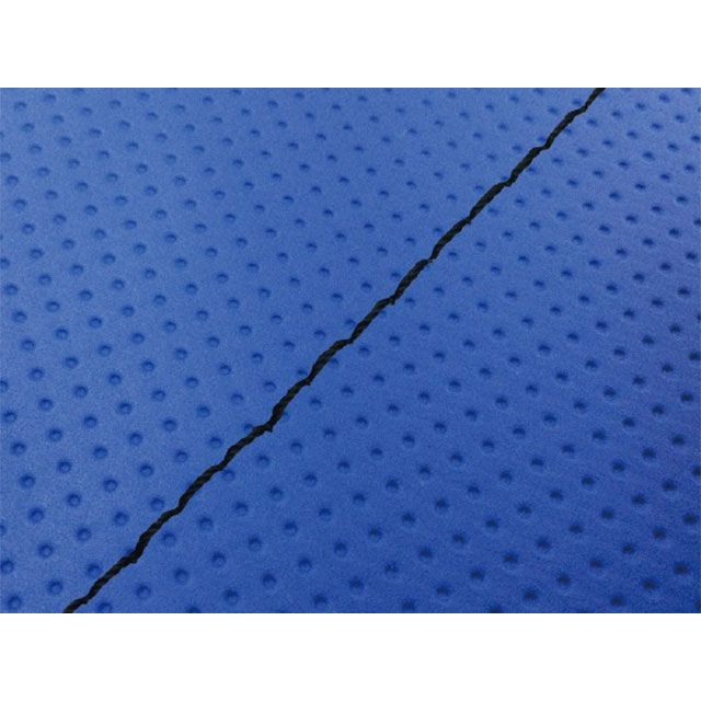 グロンドマン アドレス110（EBJ-CE47A）4ストローク/スズキ グロンドマン国産シートカバー 張替（フルエンボスブルー/黒ステッチ） アドレス110 GH5576SC390S10