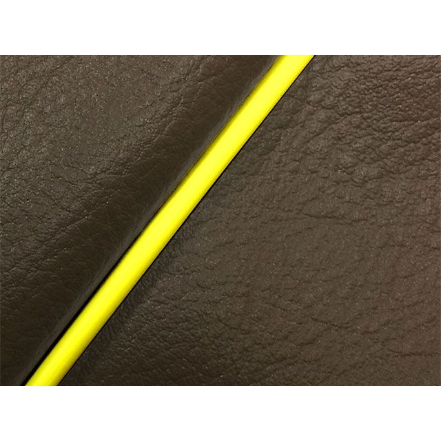 Rakuten - グロンドマン DJ-1 RR（AF19） グロンドマン国産シートカバー 張替（ダークブラウン/黄色パイピング） DJ-1 RR GH5595HC500P100