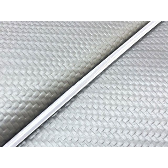 グロンドマン スマートディオ/Z4（AF56） 国産シートカバー カーボンシルバー スマートディオ/Z4 タイプ 被せ 仕様 白パイピング GR20HC170P20