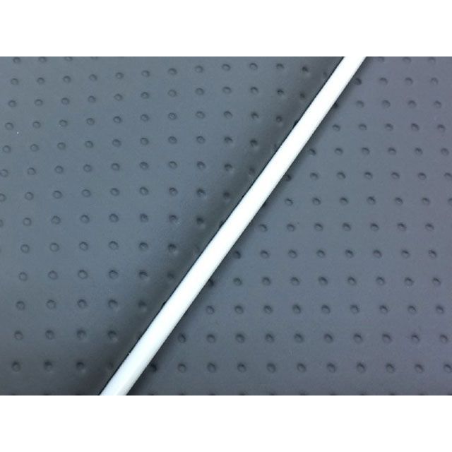 グロンドマン スマートディオ/Z4（AF56） 国産シートカバー フルエンボスグレー スマートディオ/Z4 タイプ 被せ 仕様 白パイピング GR20HC410P20