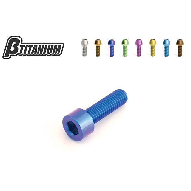 ●メーカー名：ベータチタニウム / βTITANIUM●商品名：クラッチホルダー取付ボルトキット●仕様：ブラウンゴールド（陽極酸化あり） 頭部形状：ストレートキャップ●メーカー品番：BT-CHB1-1-SC-BG●JANコード：4573374160893商品の保証は、メーカー保証書の内容に準じます。●入数1本●素材Ti6AI-4V●特徴■陽極酸化処理 チタンの陽極酸化処理とは水溶液中でチタンの表面結晶と酸素とを反応させ酸化被膜【TiO2】を形成させる表面処理です。この状態は表面の数ナノの厚みで酸化被膜が安定しており、ボルトのカジリ、焼付きを予防し、さらに酸化被膜が安定する事により電蝕等に対しての腐食代としても活躍します。●備考製品の大きな特徴はTi-6Al-4Vという合金素材を使用し、Ti-6Al-4Vボルトでは稀な「鍛造」と呼ばれる工法を用い、転造によってネジ部を製作していることです。「鍛造」「転造」を施した製品は、特に重要な引張強度において素材の強度を上回り、ボルトとして最適な品質を保持することを可能としました。過酷なレースシーンにおいて数々の勝利をもたらすなど日本の最先端工業技術においても貢献しています。●ご注意※陽極酸化処理はボルト1本あたり200円（税抜）アップとなります。※TOPの商品写真は陽極酸化処理（マジョーラブルー）を施しております。車種によりボルトの形状、個数が異なります。●写真注意※画像はイメージです。写真と形状が異なる場合がございます。メーカー車種年式型式・フレームNo.その他ビーエムダブリューS1000R2013-2016ビーエムダブリューS1000RR2009-2014※商品掲載時の適合情報です。年式が新しい車両については、必ずメーカーサイトにて適合をご確認ください。