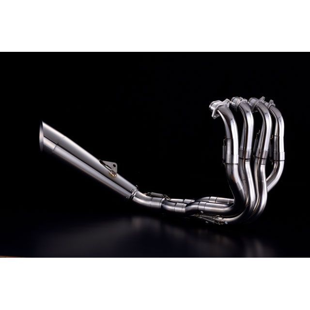 オーバーレーシング レーシングチタン メガホン 4-2-1 フルエキゾーストマフラー 焼色無し Ninja H2 ・20-87-021 2