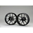 オーバーレーシング GP-TEN ホイールセット F3.50/R5.00-15(ブラック) T-MAX530 ・82-374-10B
