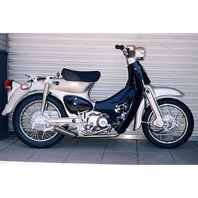 ウイルズウィン カブ50（キャブレター仕様車）用 トラッカーロッドサイレンサーマフラー カブ50（キャブレター仕様車）