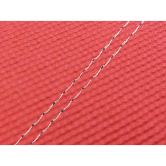 グロンドマン ディオフィット 国産シートカバー スベラーヌレッド ディオフィット タイプ 張替 仕様 透明ダブルステッチ GH21HC440SW0