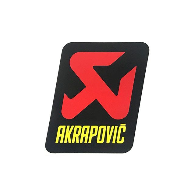 【正規品】AKRAPOVIC ステッカー 耐熱サイレンサーステッカー アクラポビッチ