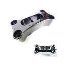 モトガジェット ハンドルバートップクランプ 22.2mm ブラック 汎用 MG-3004005
