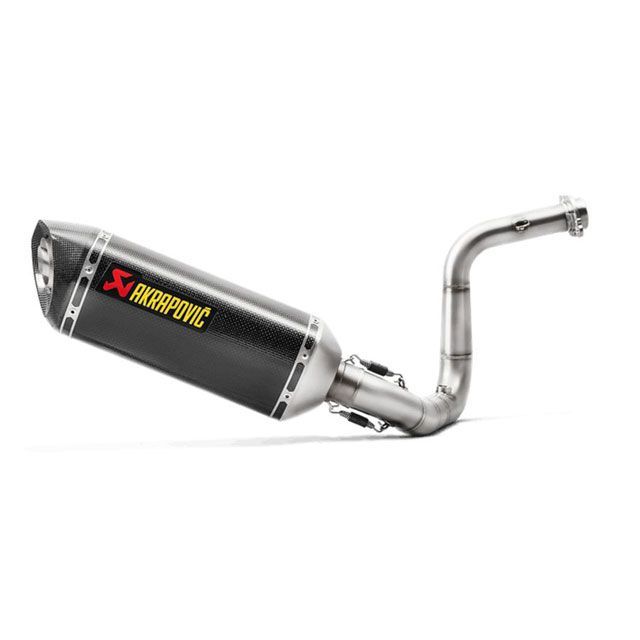 AKRAPOVIC フルエキゾーストマフラー レーシング（カーボン） S-B3R1-RC/1 アクラポビッチ マフラー本体 バイク G310GS G310R