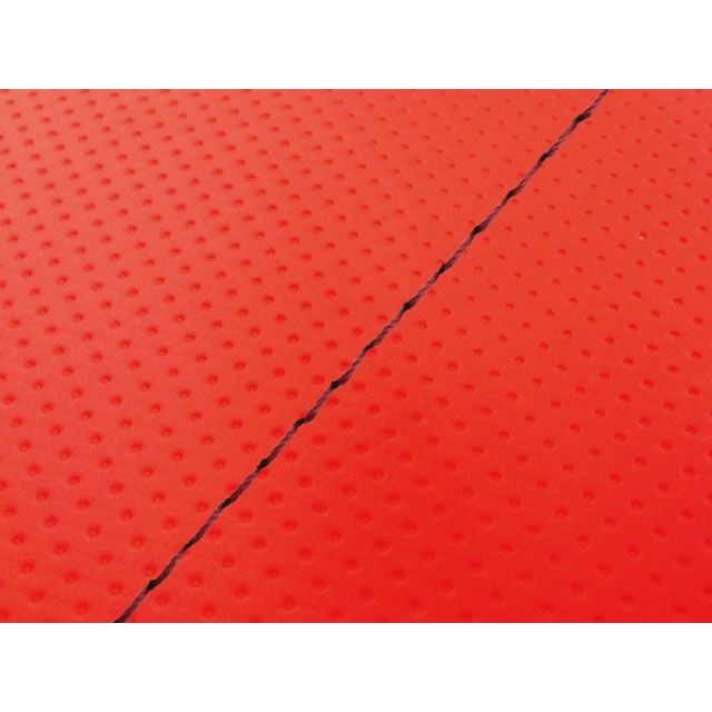 グロンドマン リード100（JF06） 国産シートカバー フルエンボスレッド リード100 タイプ 張替 仕様 赤ステッチ GH70HC380S40