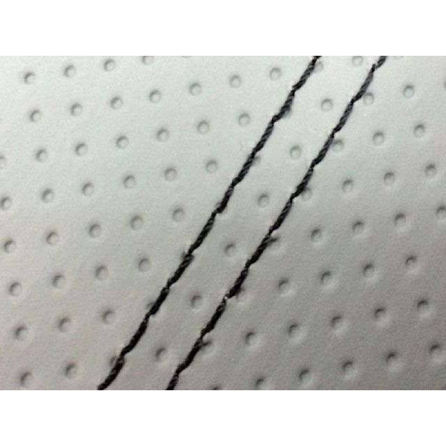 グロンドマン ジョルノ（AF24） 国産シートカバー エンボスグレー ジョルノ タイプ 張替 仕様 黒ダブルステッチ GH53HC120SW10