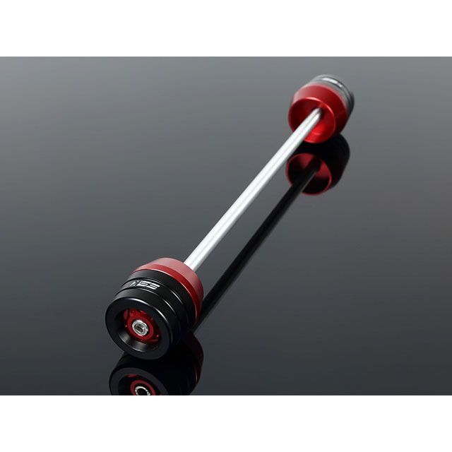 SPEEDRA フロントアクスルスライダー GSX-S1000 GSX-S1000F カラー レッド AASSU01FRD