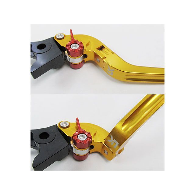 ユーカナヤ Rタイプ 可倒式 アルミ削り出しビレットレバー（レバーカラー：チタン...