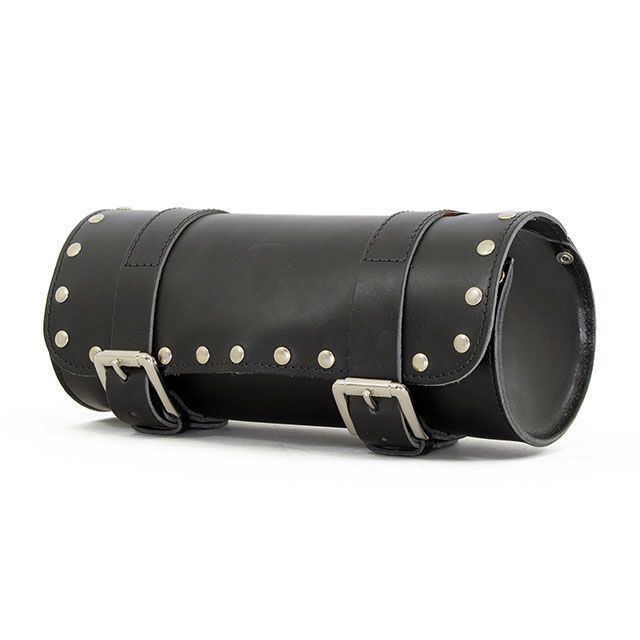 ロングライド クラシック ツールバッグ 4.0L（ブラックレザー・スタッド） CUS120A